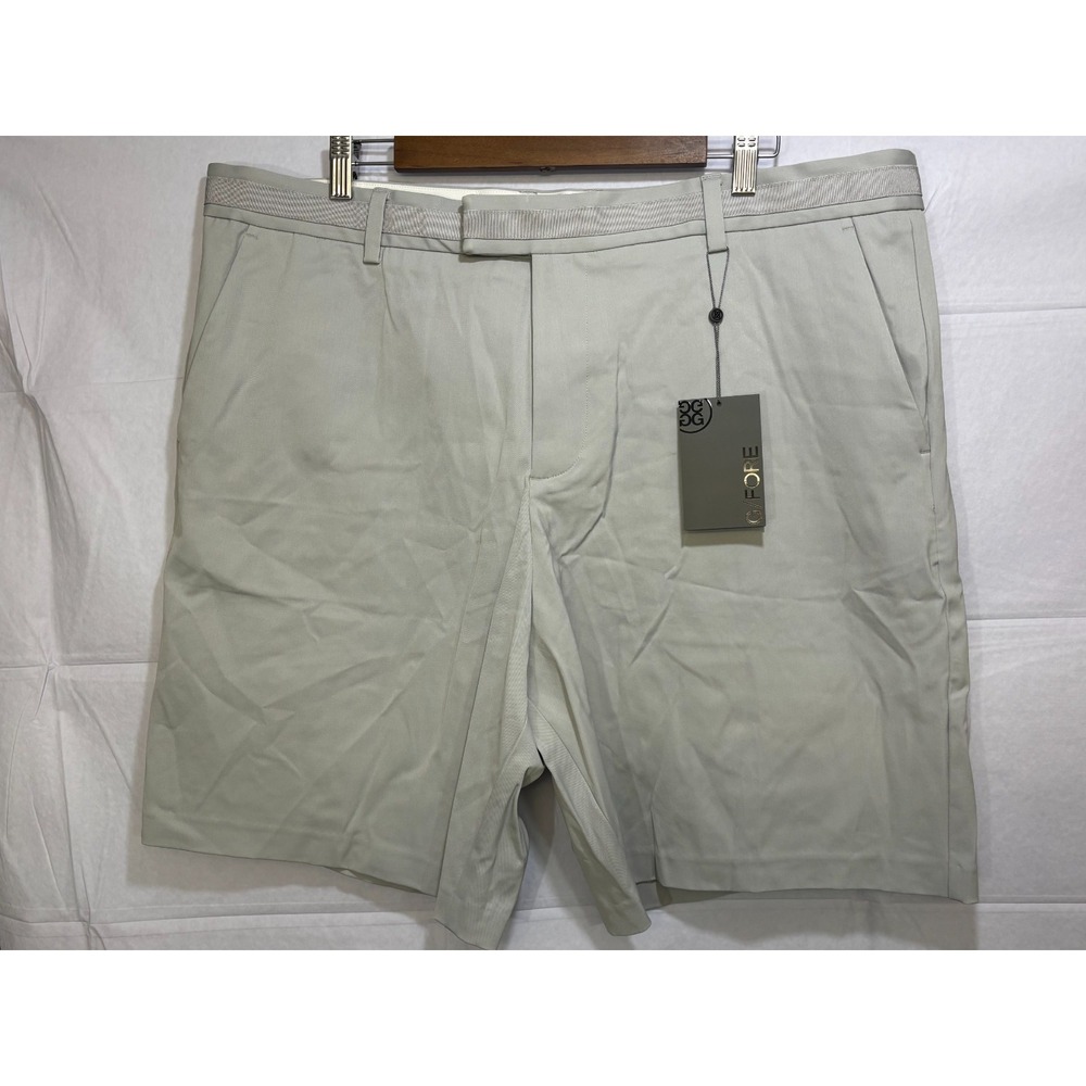 G/Fore Performance Golf Shorts Mens Nimbus Gray Stretch Slash‎ Pocket 40 NWT